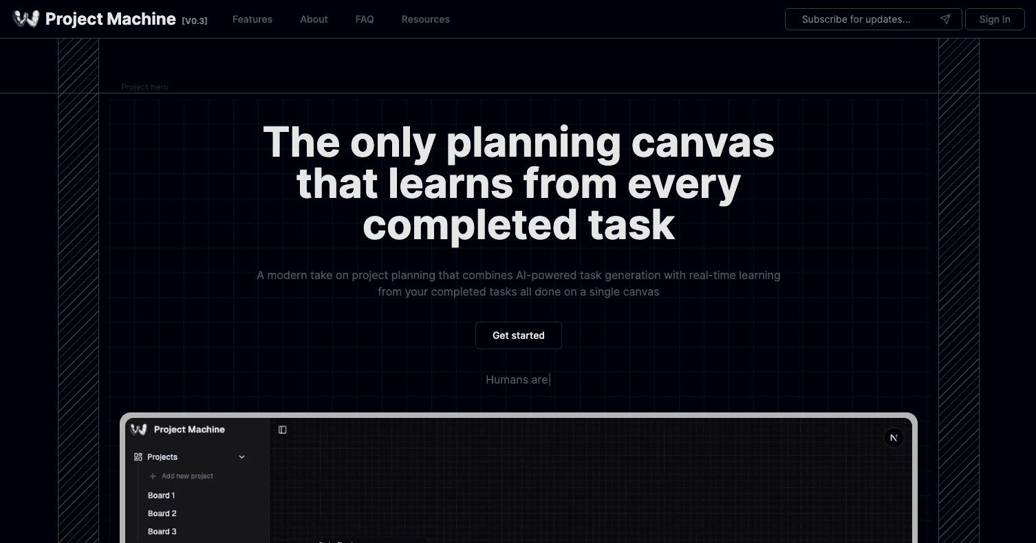 Project Machine screenshot 2