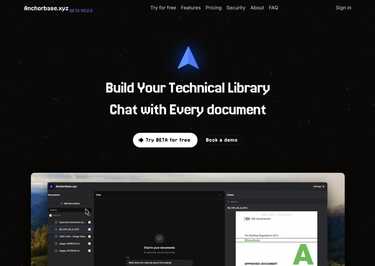 Anchorbase.xyz screenshot 1