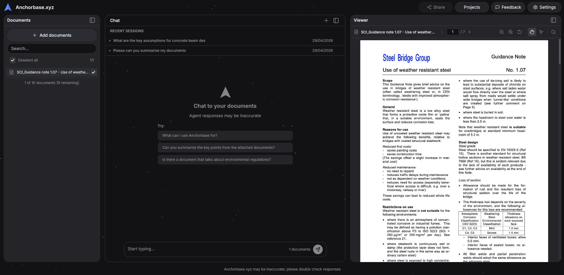 Anchorbase.xyz screenshot 2